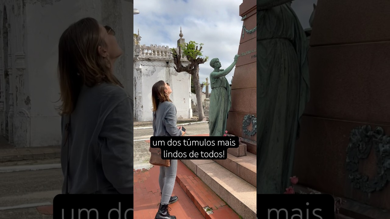 Um dos t&uacute;mulos mais lindos de todos! #necroturismo #artetumular #cemiterios #cemetery #mausoleum