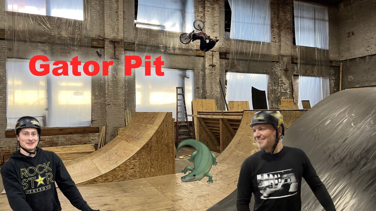 WE JUMP THE GATOR PIT