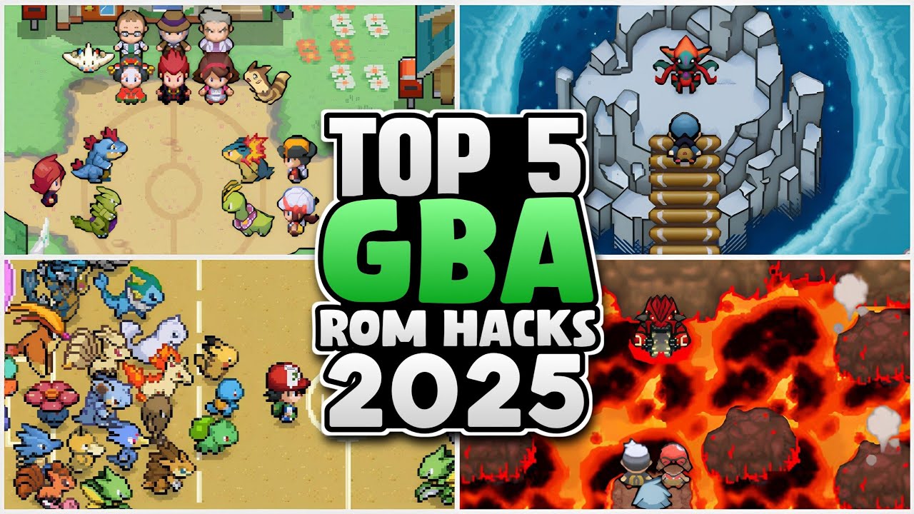 Top 5 NEW Pokemon GBA Rom Hacks With Legends ZA Megas & New Story! (November 2025)