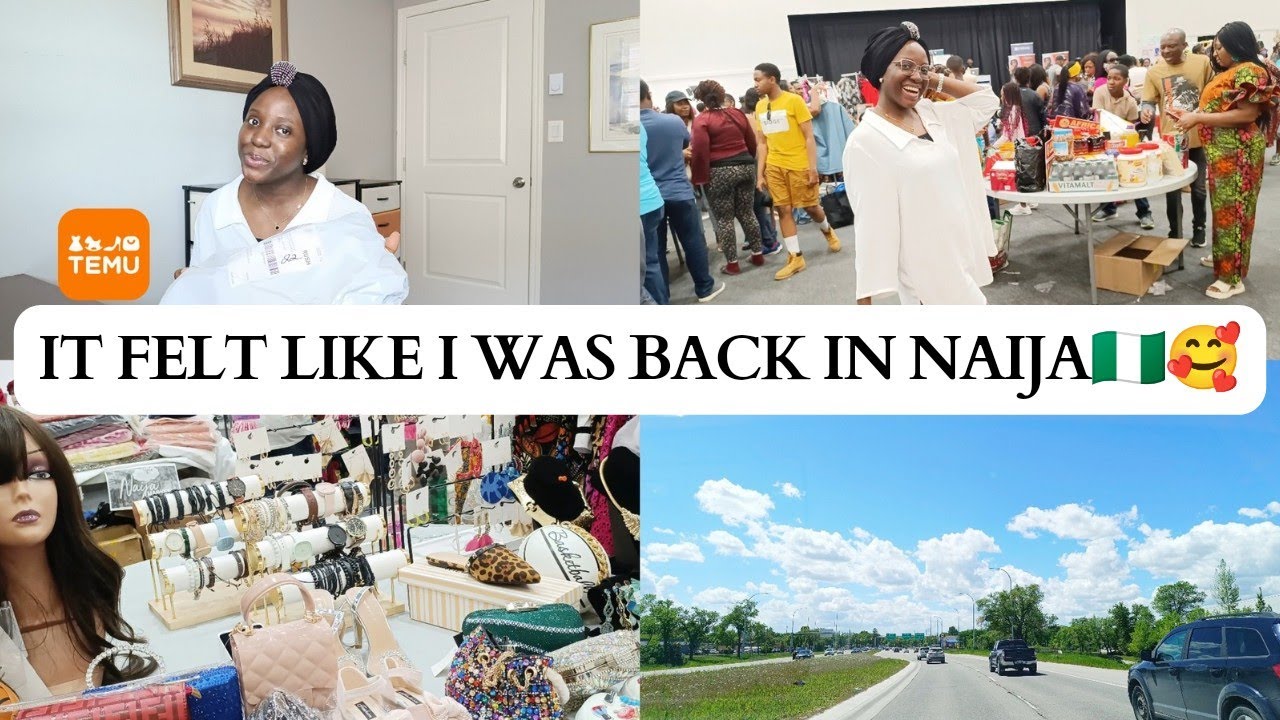 HOME AWAY FROM HOME: NAIJA MARKET DAY IN WINNIPEG, CANADA 🇨🇦 | MY HONEST REVIEW OF TEMU