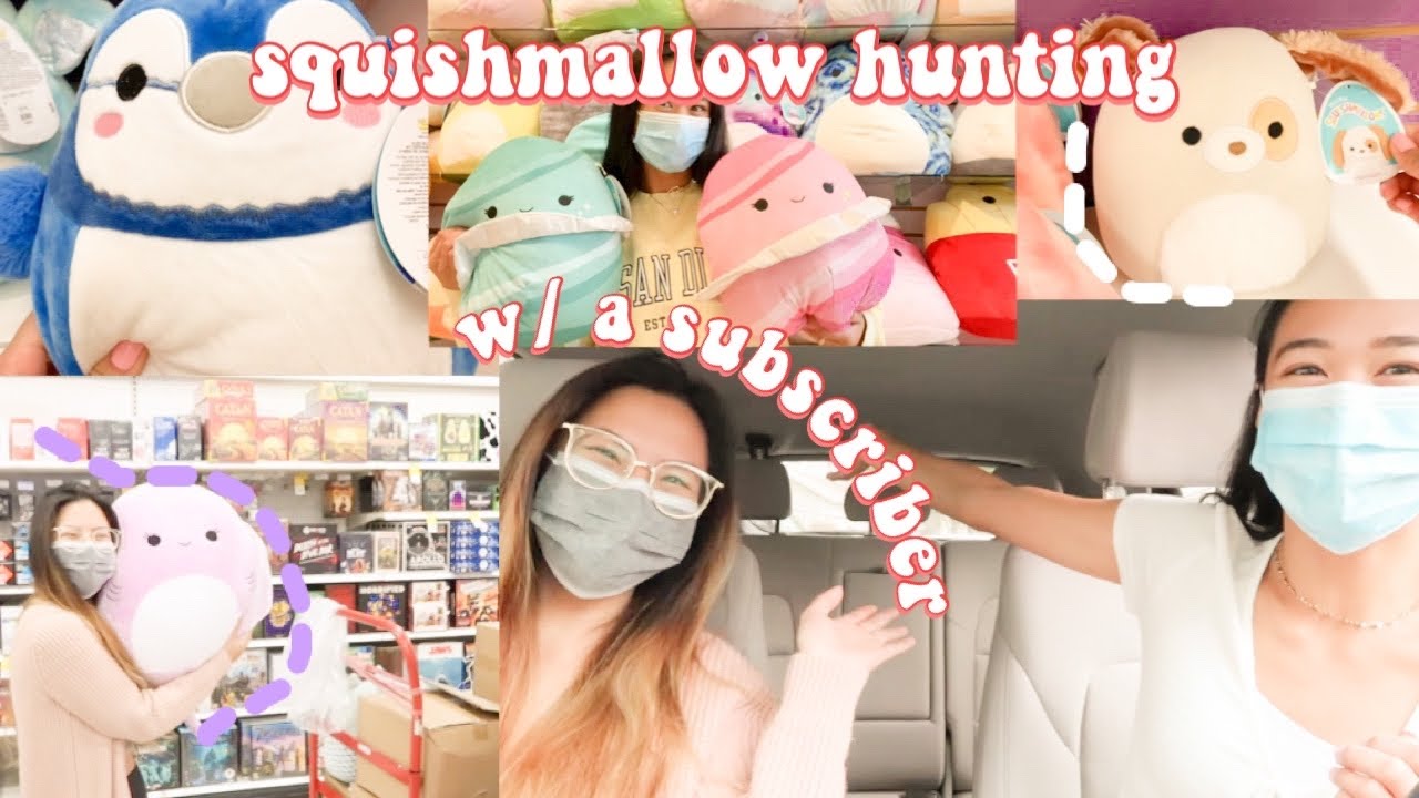 squishmallow hunting with a subcriber! | new target squad, japantown, claire's, & more