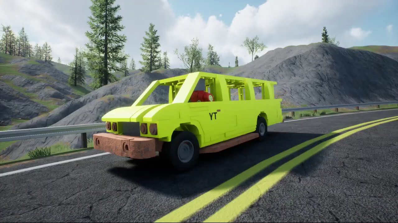 Satisfying MT. Brickwood crashes.