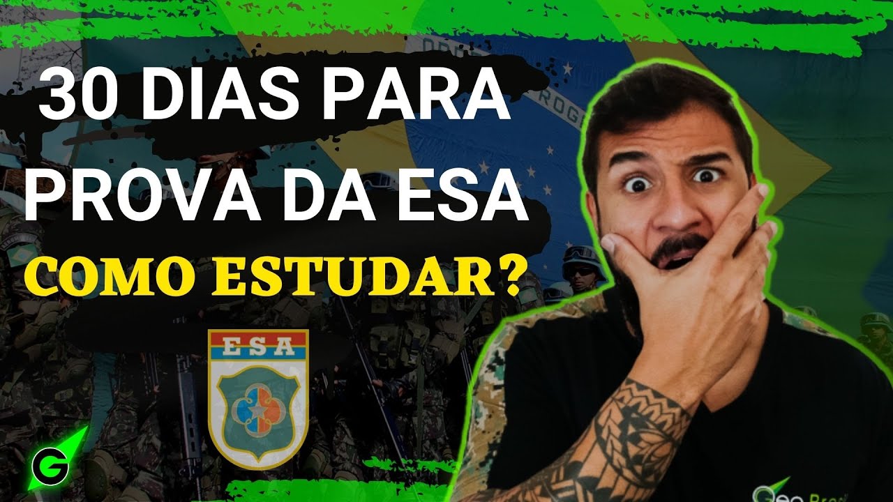 COMO ESTUDAR PRA ESA NA RETA FINAL - GEOBRASIL {PROF. RODRIGO RODRIGUES}