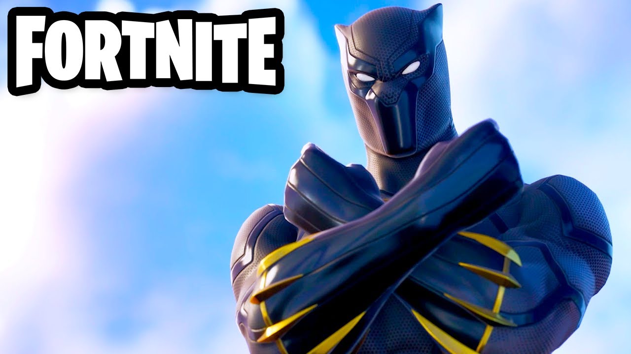 Fortnite Black Panther! Wakanda Forever!