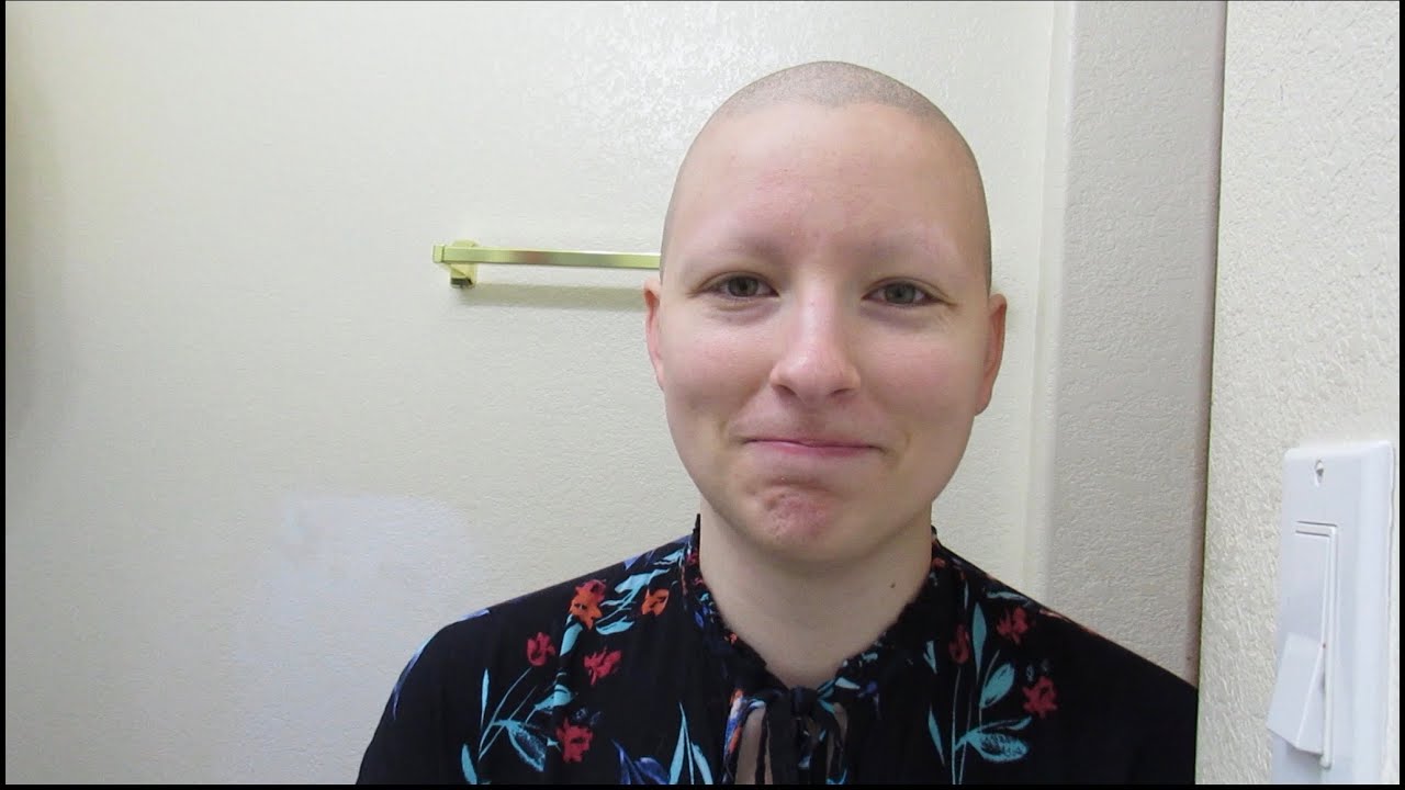 I shaved my head and my eyebrows