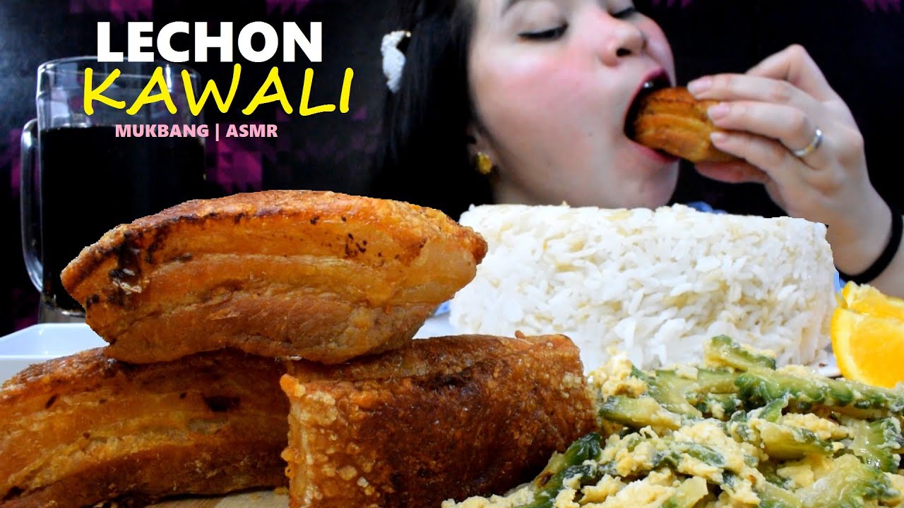 CRISPY FRIED PORK BELLY MUKBANG | PUTOK BATOK | MUKBANG PHILIPPINES