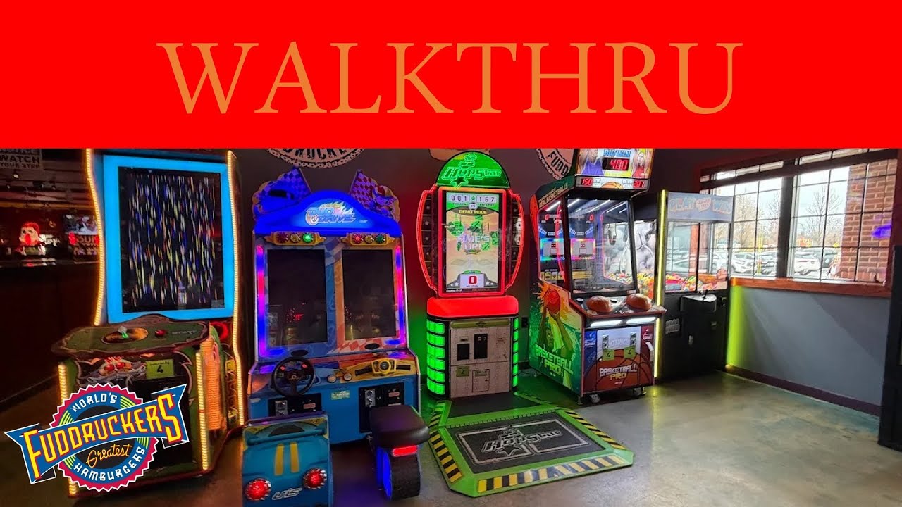 Fuddruckers in Succasunna, NJ Arcade - Walkthrough
