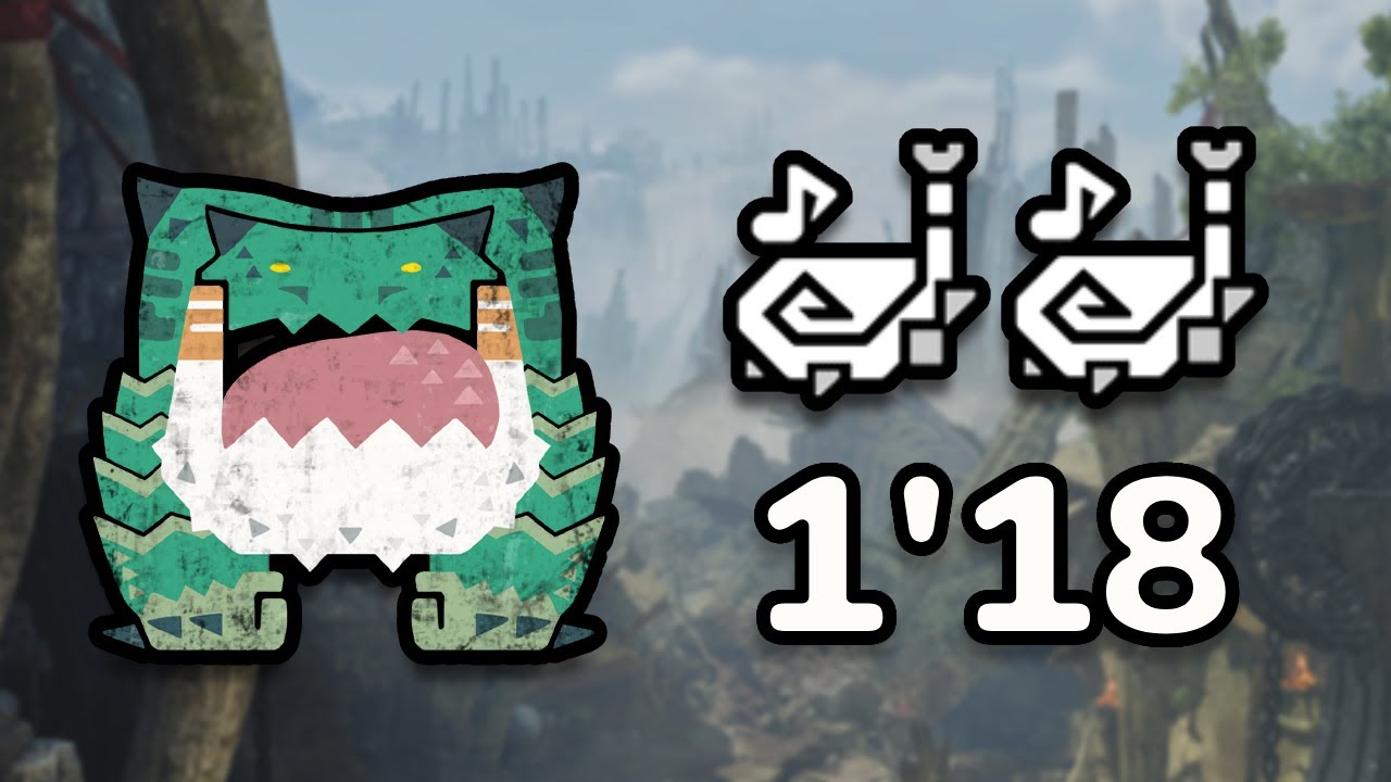 MH Wilds | Chatacabra Arena | Duo HH | 1'18
