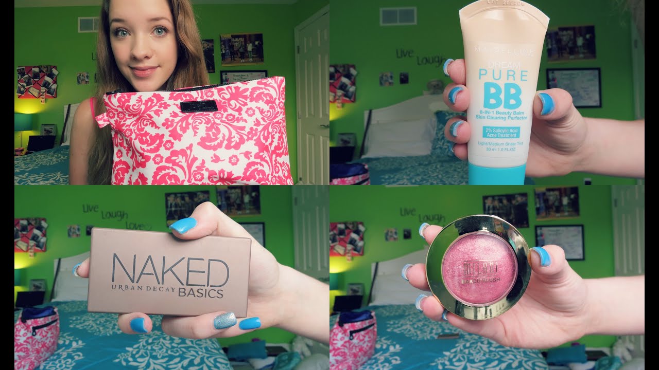What's In My Travel Makeup Bag! ♡