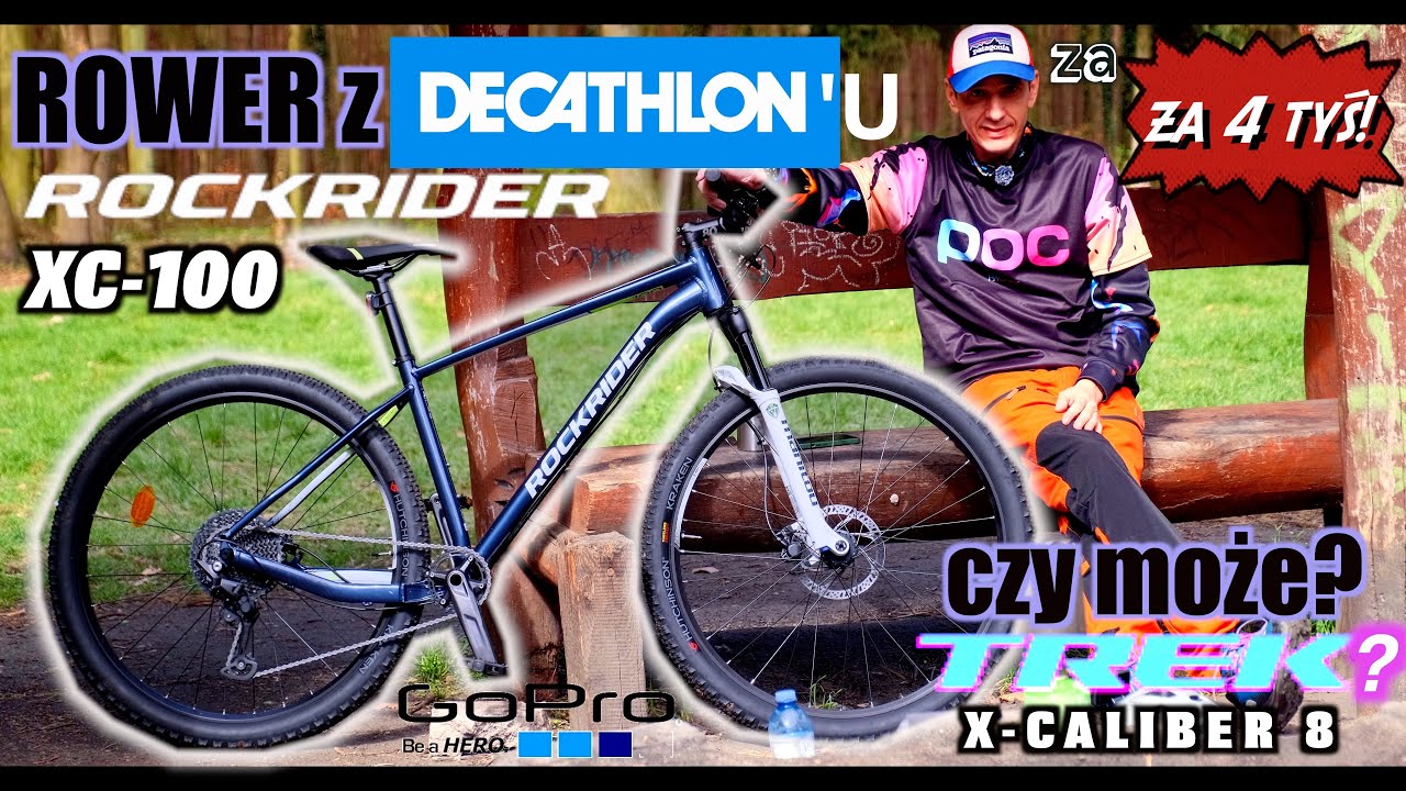 ROCKRIDER XC 100/RACE 700 - Hardtail z Decathlonu  na sztywnych osiach za 4 tys! Hit czy kit ?