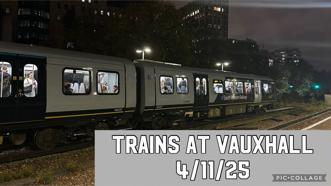 Trains at Vauxhall - 4/11/25