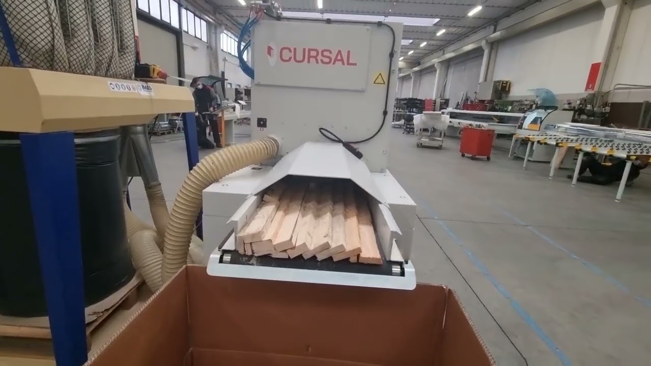 Which cut off machine should never be lacking in a sawmill   Cursal TRV 1200L 281