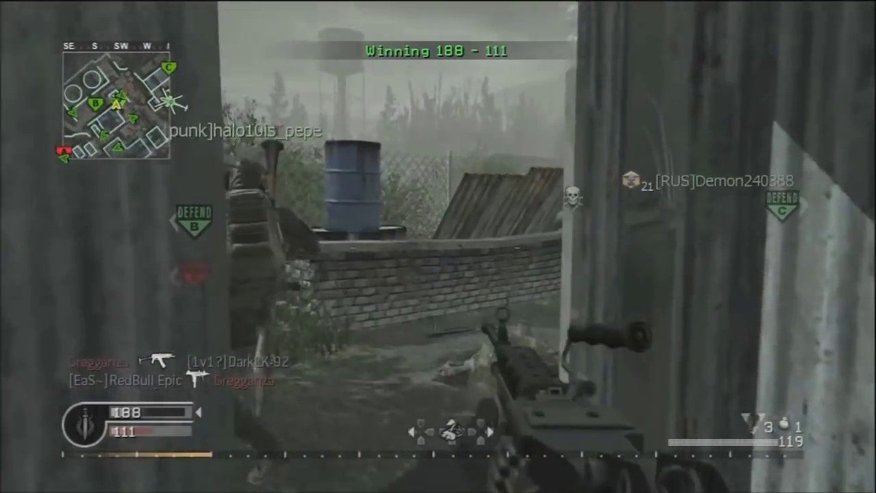 call of duty 4 modern warfare domination gameplay 1