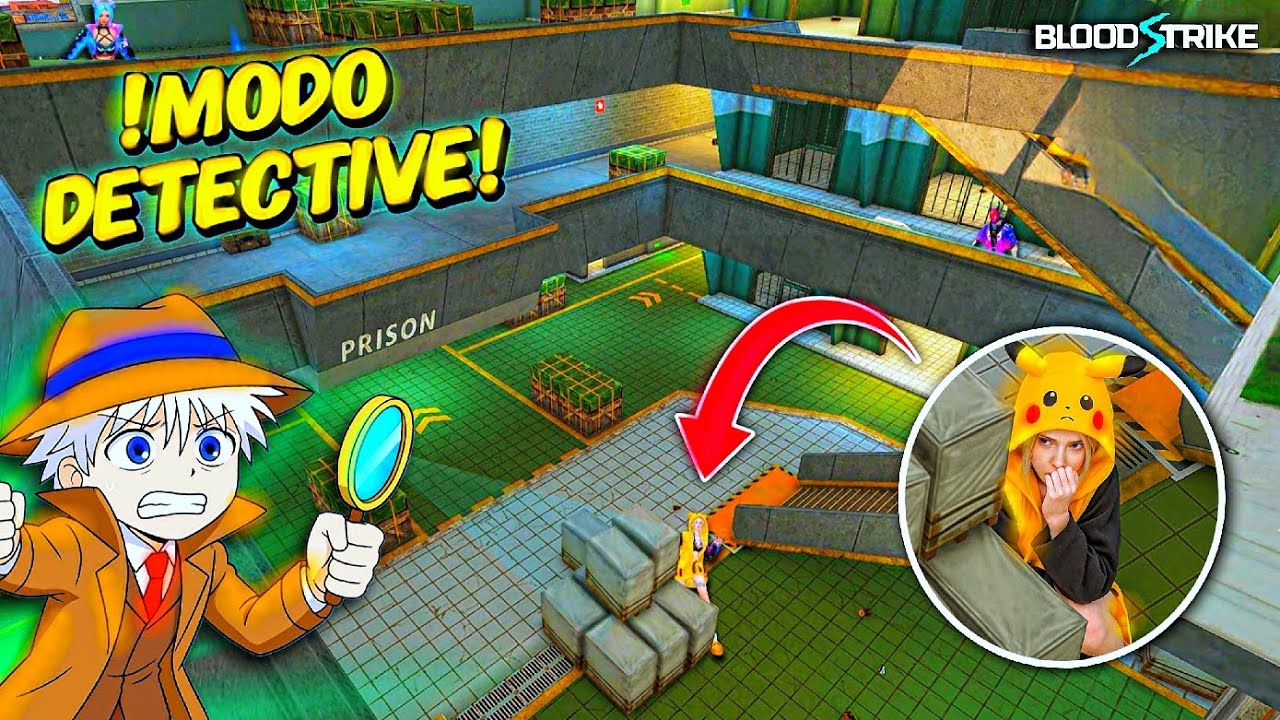 Jugué una sala de ESCONDITE🕵️‍♂️ SOLO PRISION con seguidores en BLOODSTRIKE... Los encontré a todos