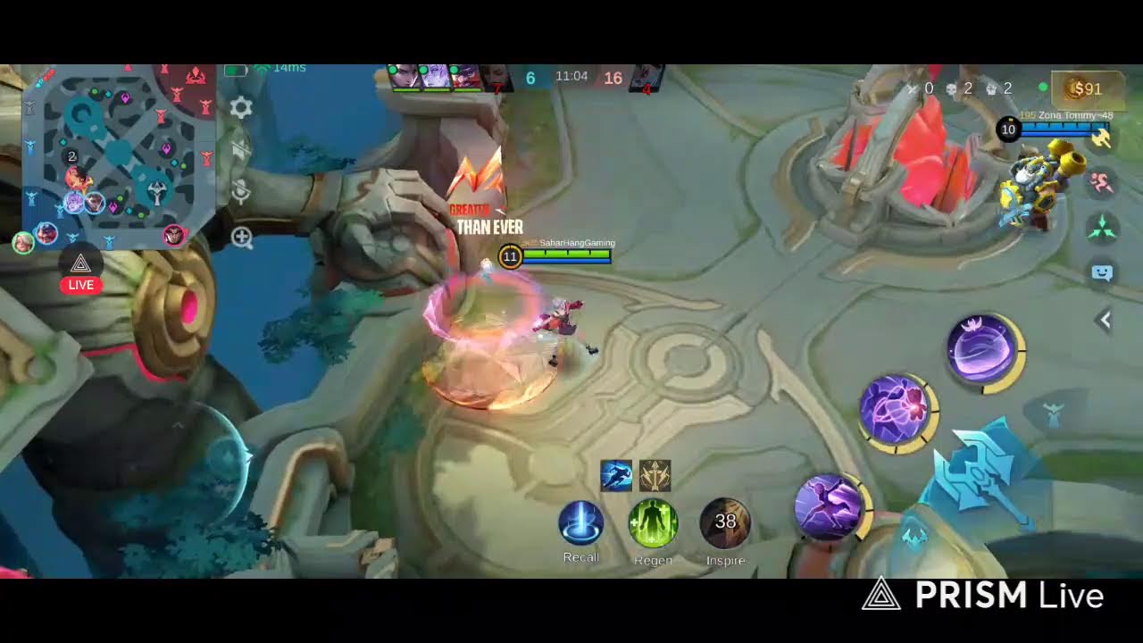 MLBB Solo Rank Push to Mythical Immortal Live Gameplay 🔥