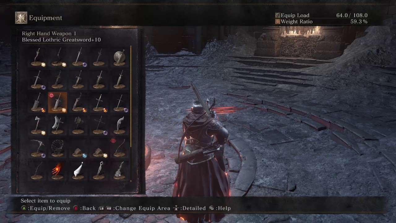 Dark souls 3 weapon art swap