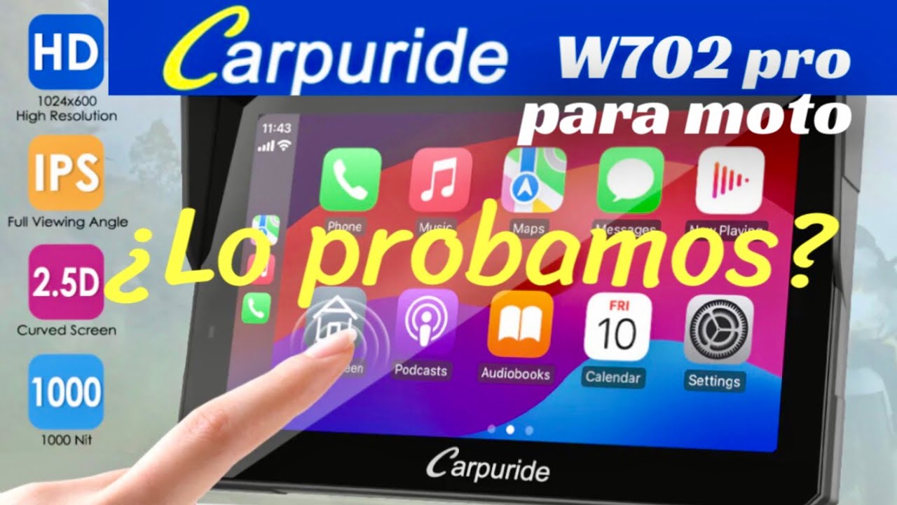 Probamos el Carpuride W702 Pro