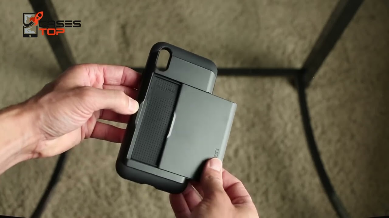 Capa Spigen porta cartões iPhone xs Max! Casestop