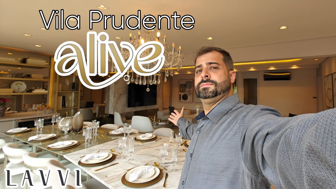 ALIVE VILA PRUDENTE - ALTO PADRÃO - PROJETO EXCEPCIONAL 😍 LAVVI CONSTRUTORA