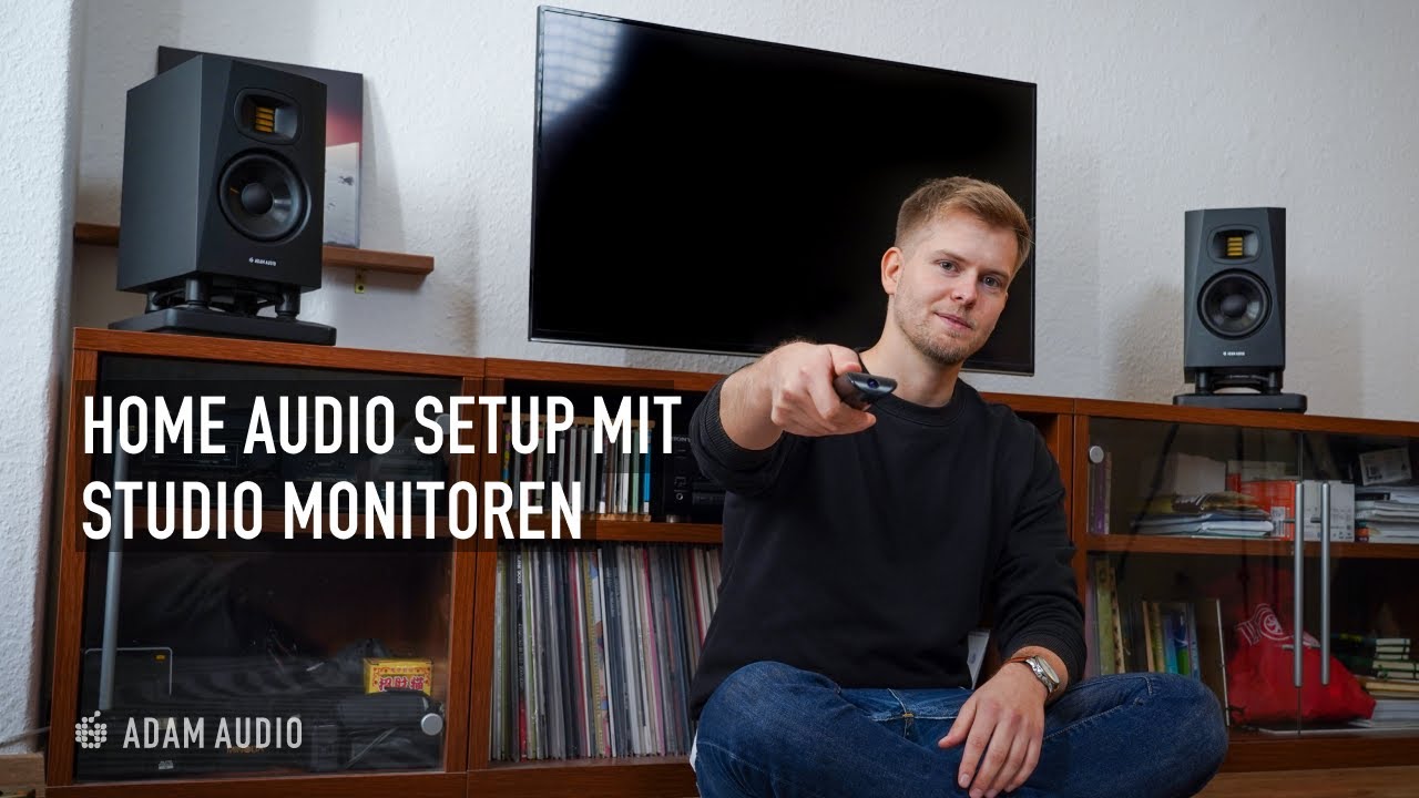 Home Audio Setup mit Studio Monitoren - wir zeigen euch wie es geht | ADAM Audio