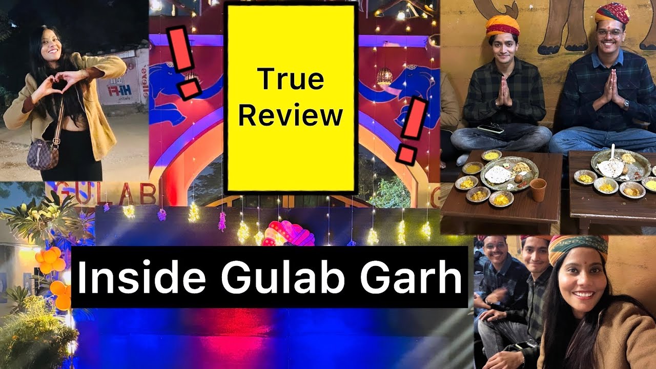 Our experience in Gulab Garh | Jaipur | True Review | Kiranmeenarajasthanse #gulabgarh
