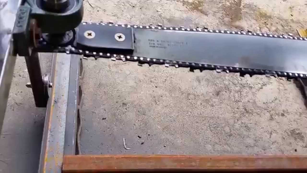 Homemade chainsaw mill. Part 2 of 6