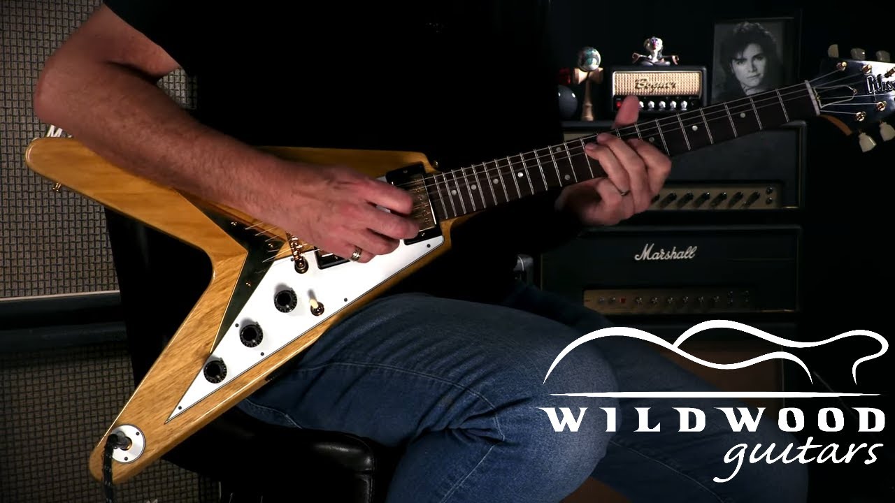 Gibson Custom Shop 1958 Korina Flying V - VOS  •  SN: 84463