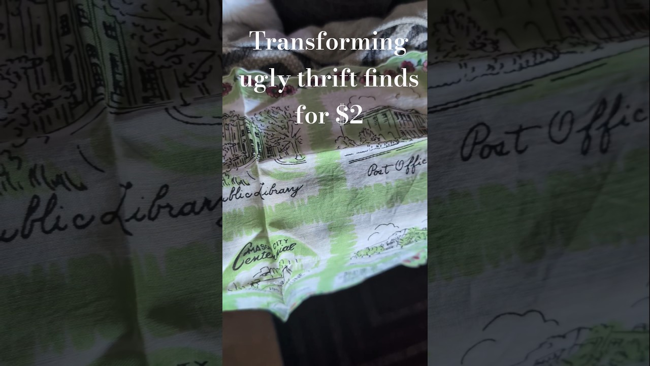 #uglythriftfinds #thriftedvsstyled #thriftober #diyhomedecor #retrodecor