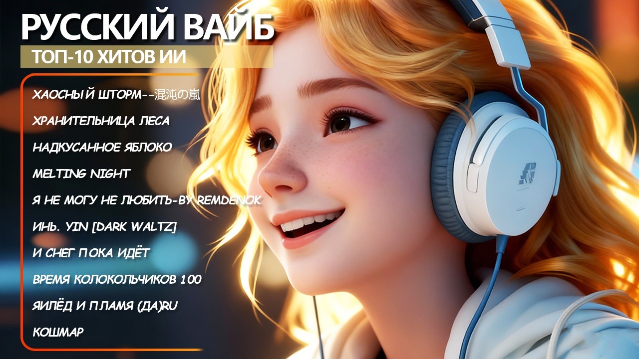 10 лучших AI-композиций в России: популярные треки, подходящие для работы и учебы (Week4)