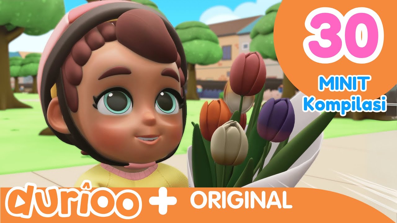 Kompilasi 30 Minit | Istimewa Cuti Sekolah | Mina Mila & Bubu Lala | Durioo+ Original |