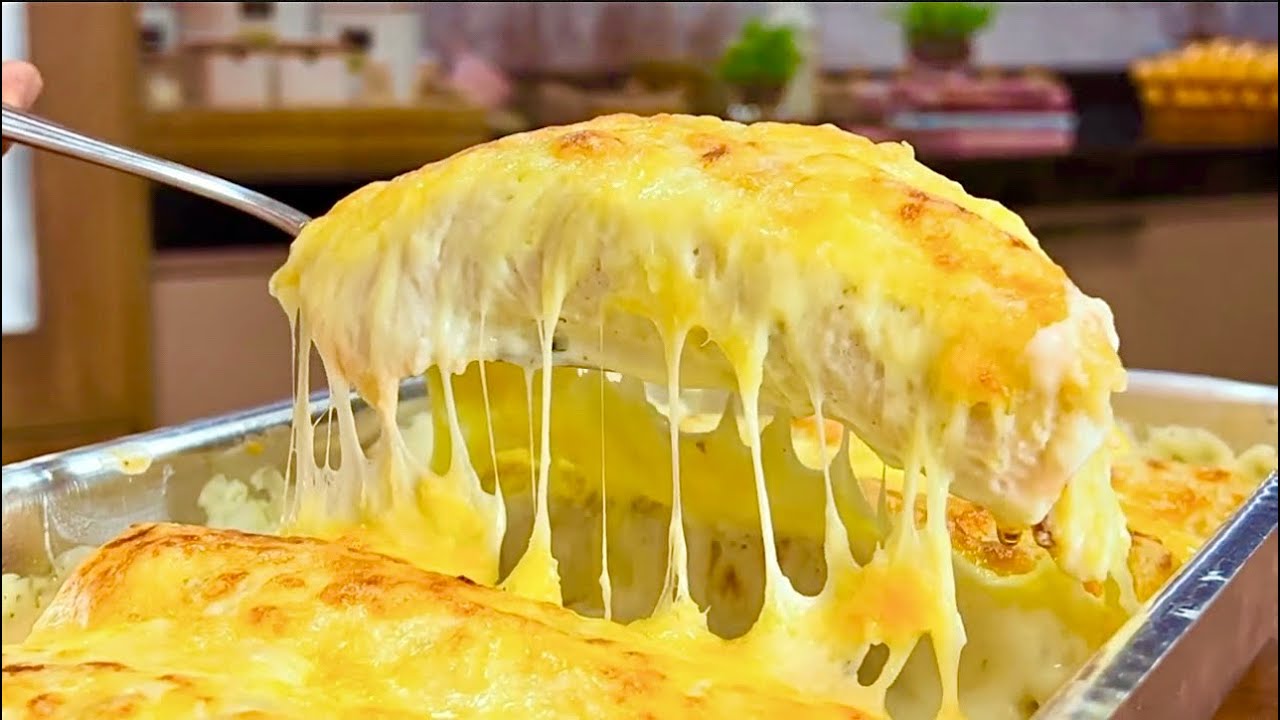 PANQUECA COM O MELHOR MOLHO BRANCO QUE VOCE VAI VER!!!