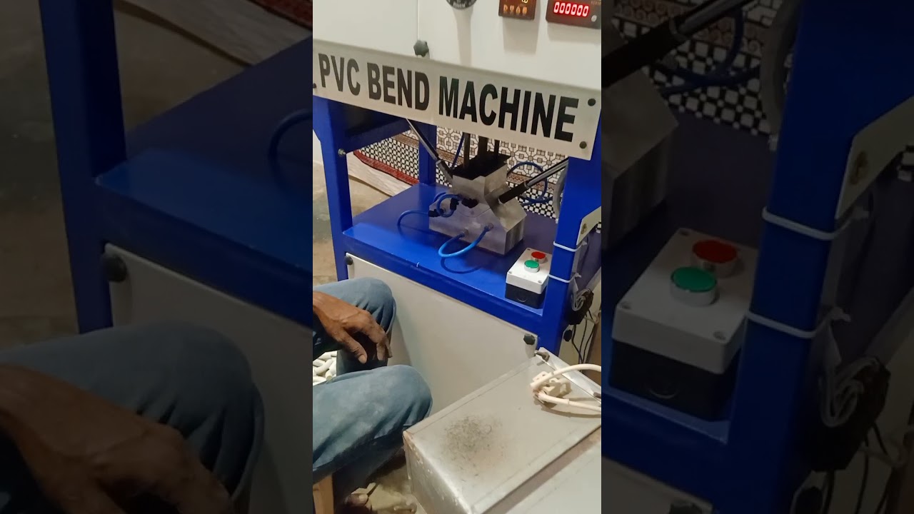 PVC BEND AND COLLAR MAKING MACHINE - 9886524886