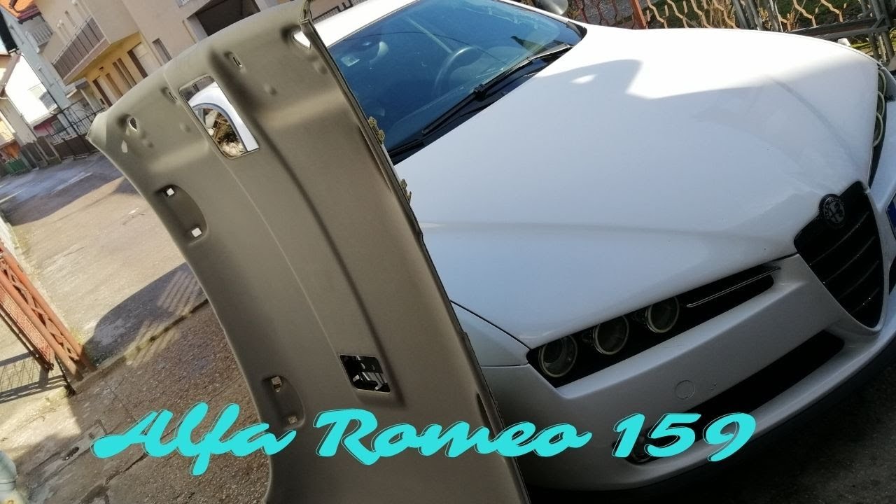 Alfa Romeo 159 How to remove Rear seat, rear desh/shelf & C Pillars PART 2