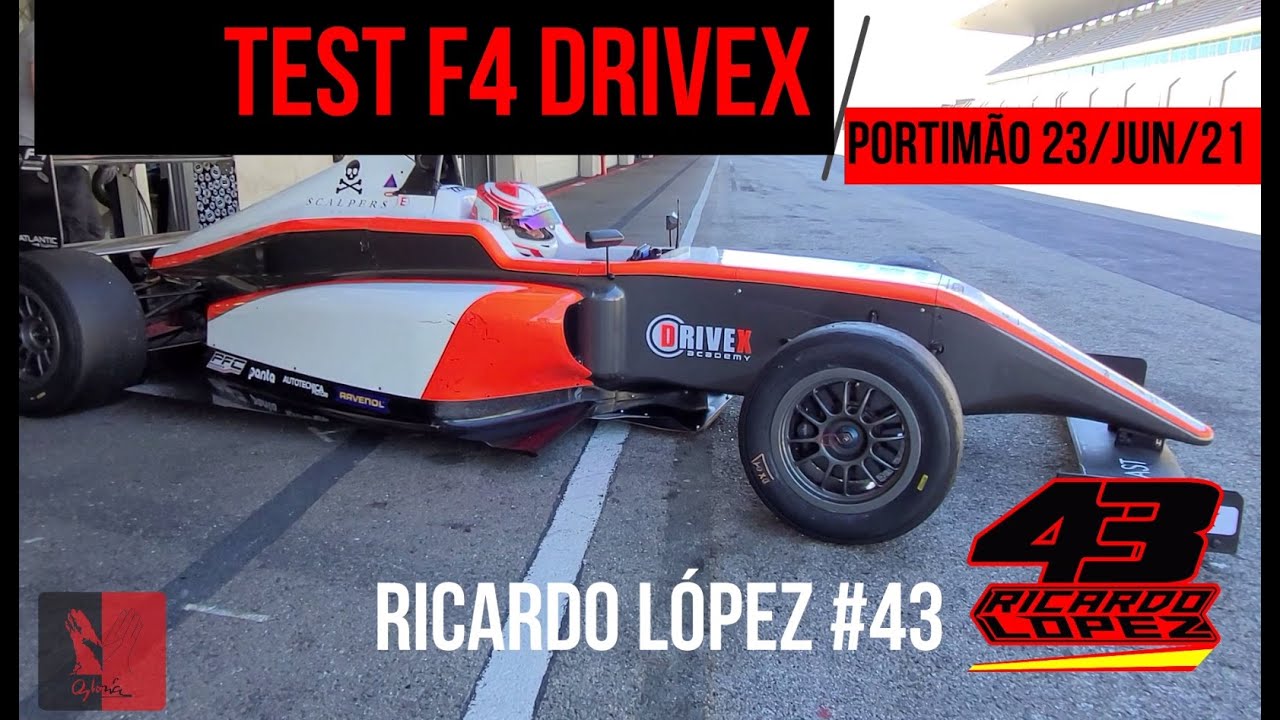 ON BOARD | TEST F4 | RICARDO LÓPEZ | DRIVEX | CIRCUITO PORTIMAO 2021