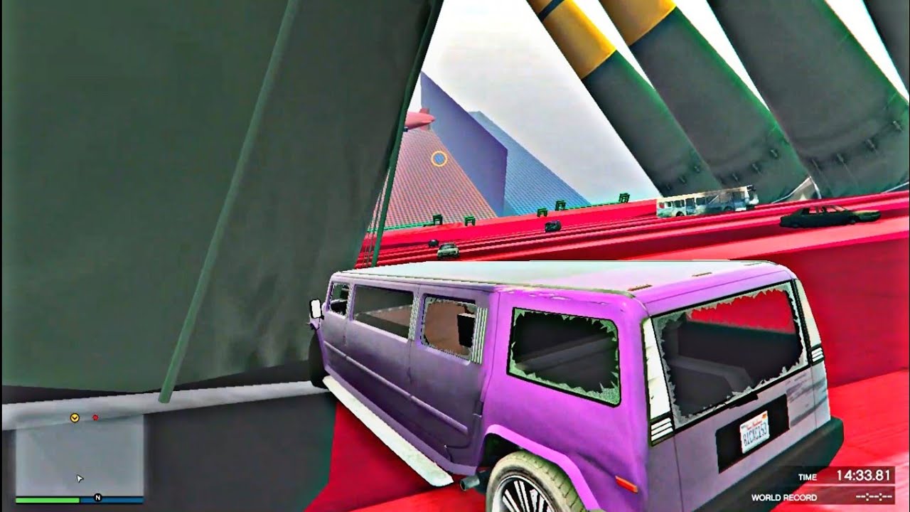 قراند 5/ باركور طيجة غريب من نوعه gtav