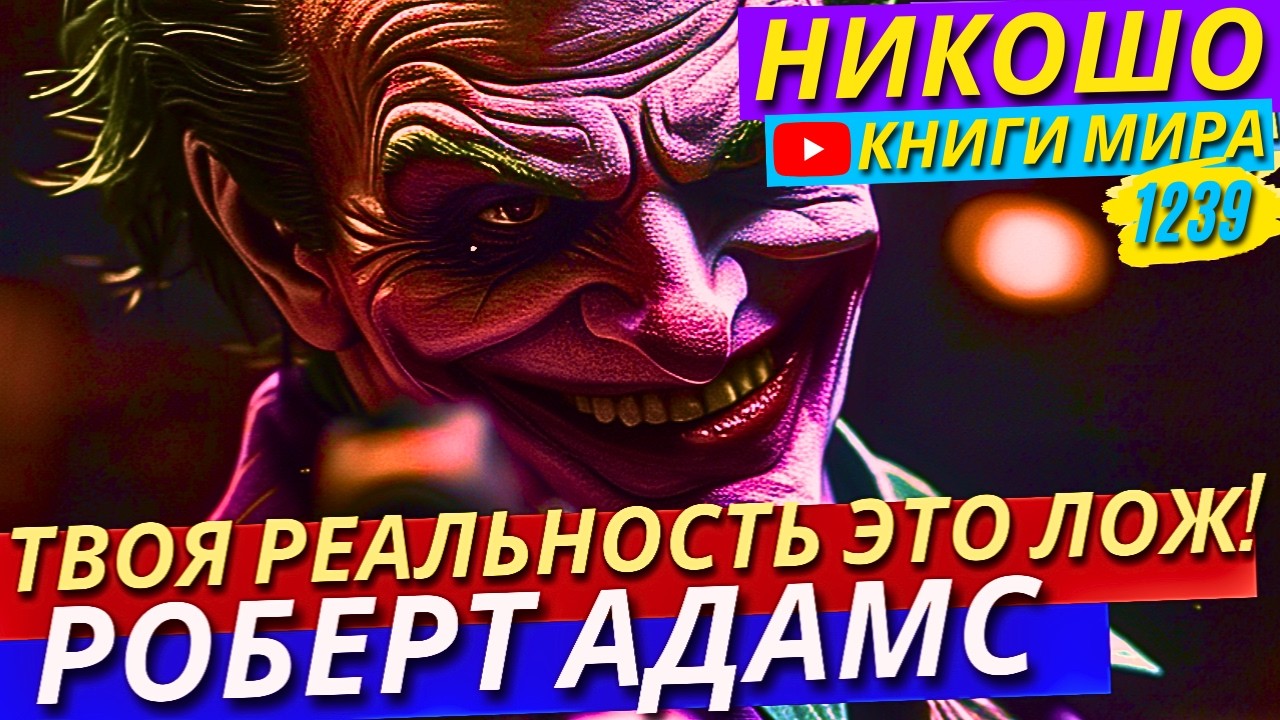 Роберт Адамс Раскрыл Шокирующую Правду О Нашей Реальности!