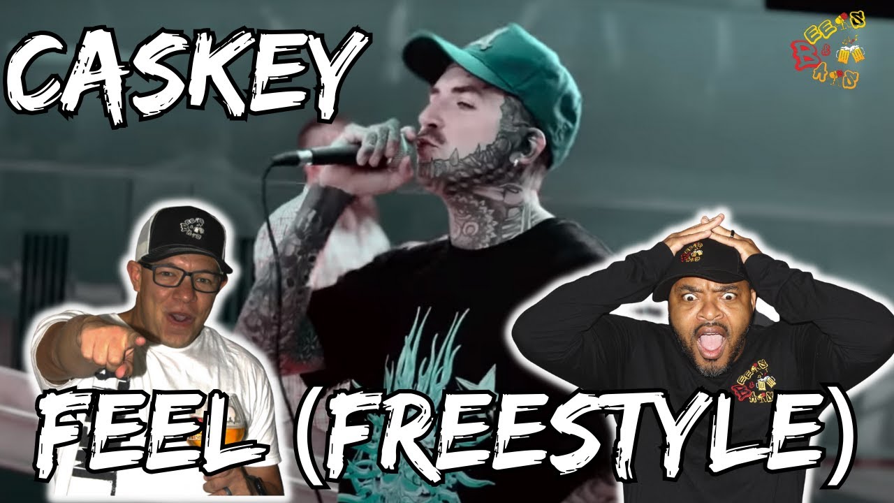 DAMN! THIS 🔥CAME OUTTA NOWHERE!! | Caskey - FEEL (by Kendrick Lamar) FREESTYLE Reaction