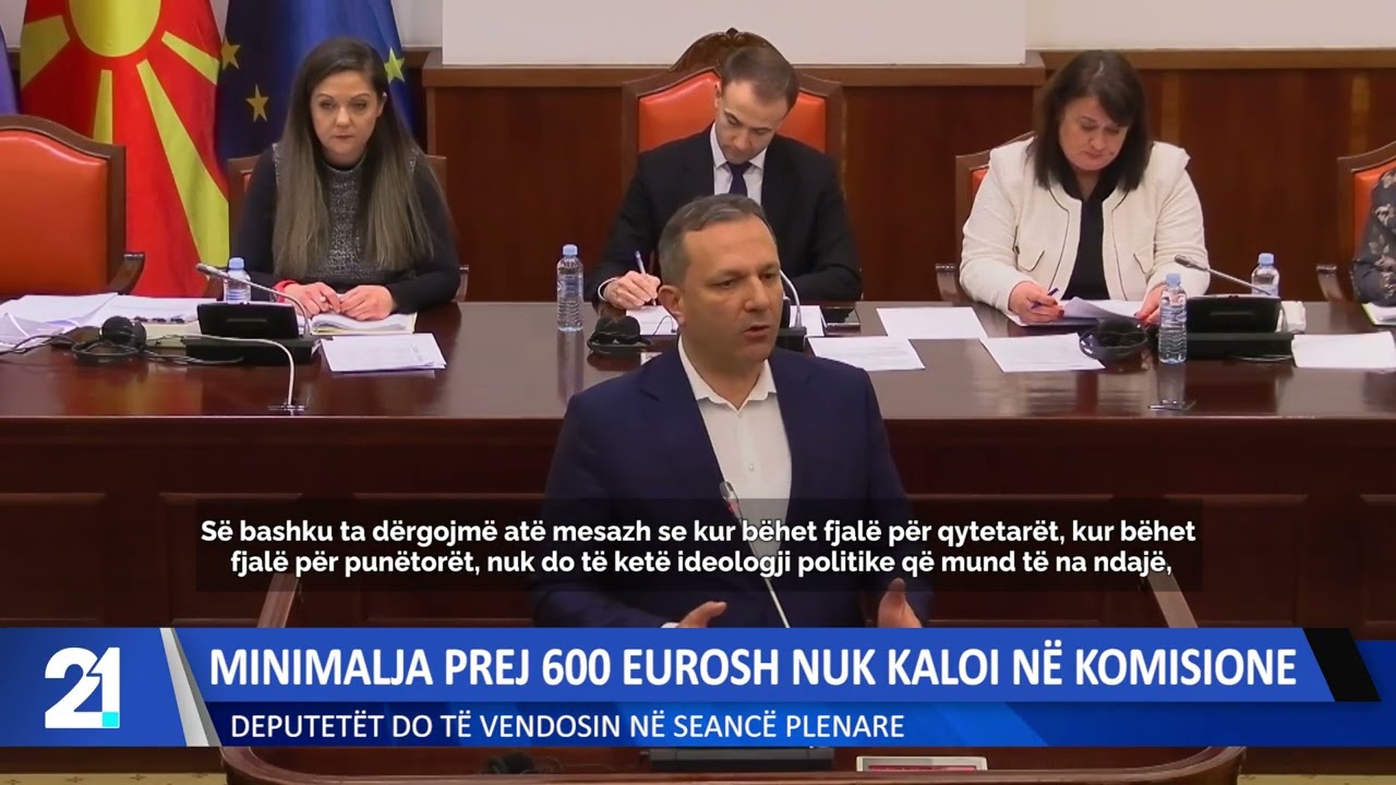Paga minimale prej 600 eurosh nuk kaloi në komisione! Deputetët do të vendosin në seancë plenare