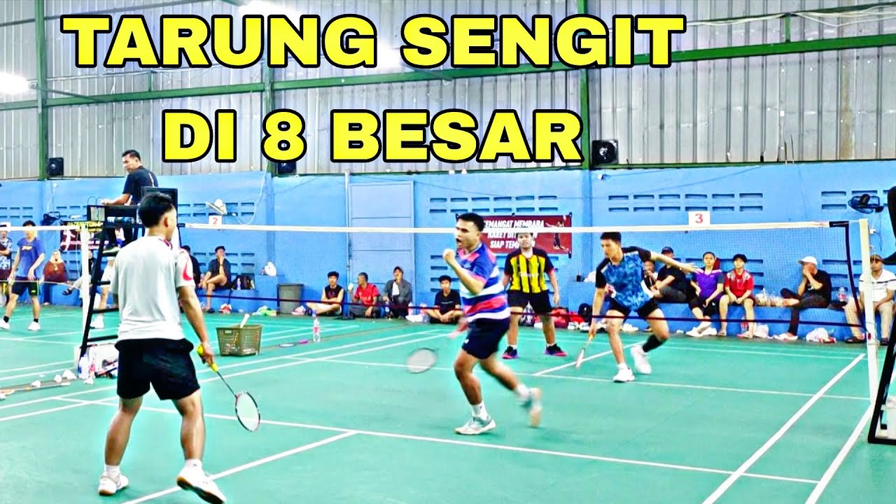 TARKAM LEVEL D BEKASI || REVANDRA / PUTRA vs NOVIAN / RANDIKA || Turnamen Siger Cup 