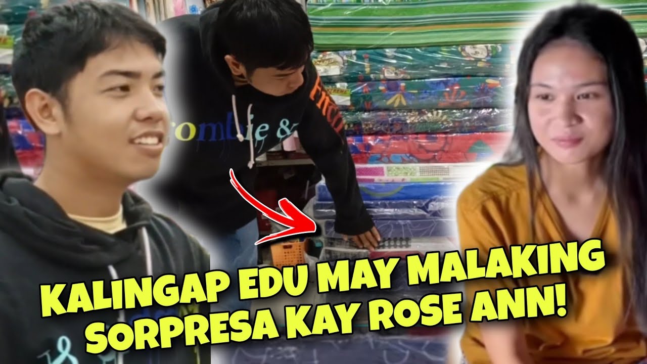 KALINGAP EDU PUMILI NG MALAKING SORPRESA PARA KAY ROSE ANN!😱 | MR RON OFFICIAL
