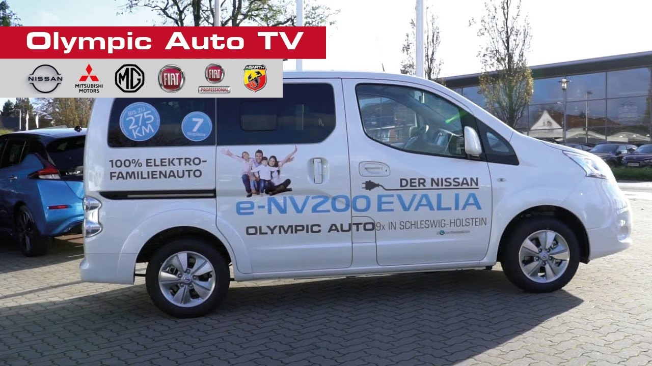 Test Nissan e-NV 200 Evalia - Elektro Familienauto 7-Sitzer oder als Kastenwagen für Handwerker