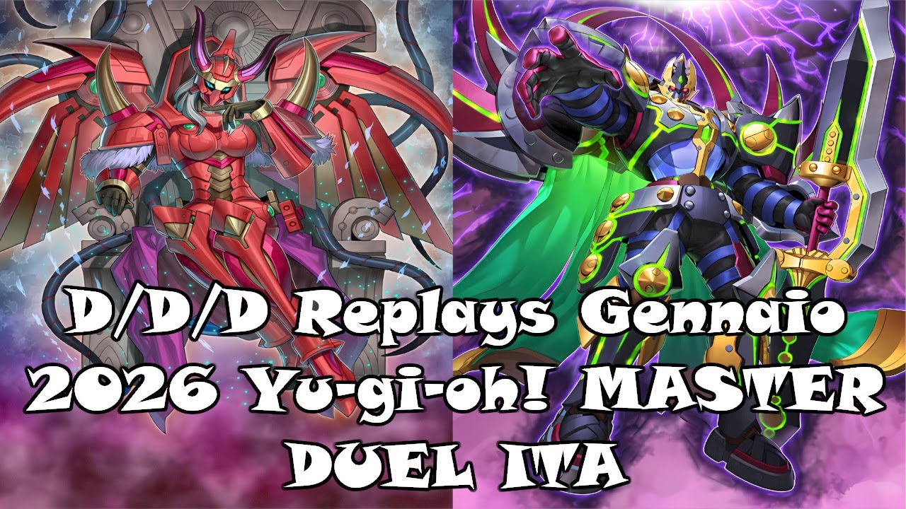 D/D/D Replays Gennaio 2026 | Yu-gi-oh! MASTER DUEL ITA