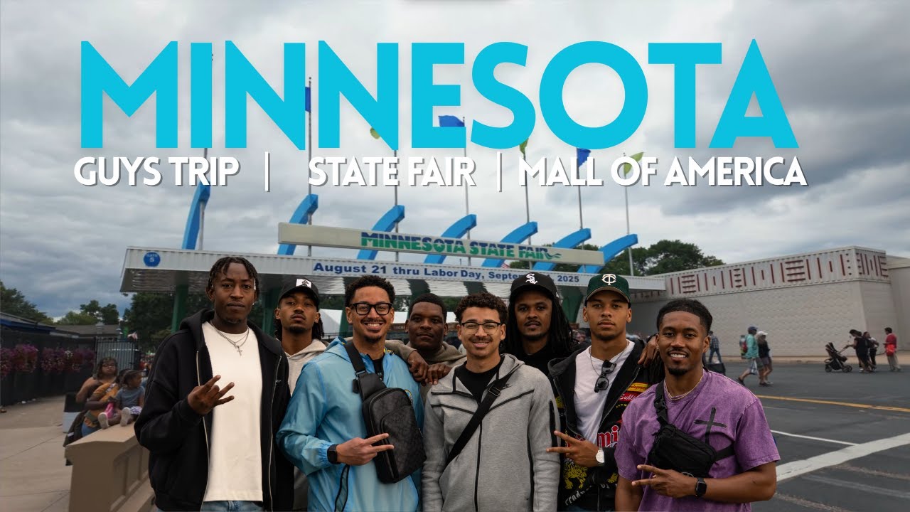 Выходные для парней в Миннеаполисе | Ярмарка штата, еда, торговый центр Mall of America и городск...