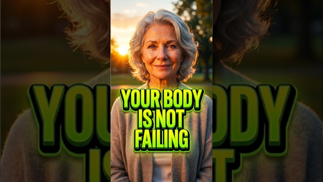 Stop Panicking Every Time Your Body Changes After 60 #AgingGracefully #SeniorHealth #LifeAfter60