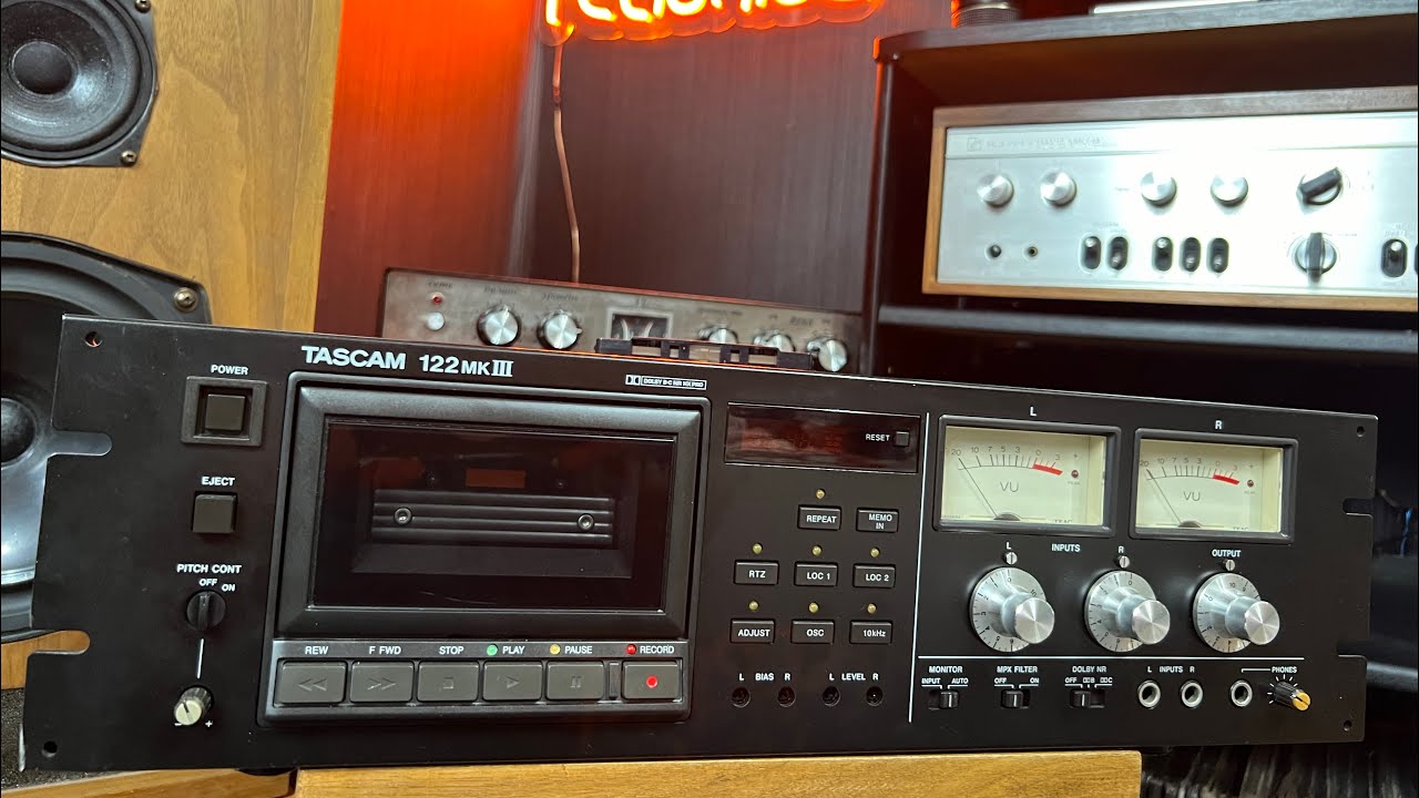 Обзор кассетной деки Tascam 122mk3 (последний из последних)
