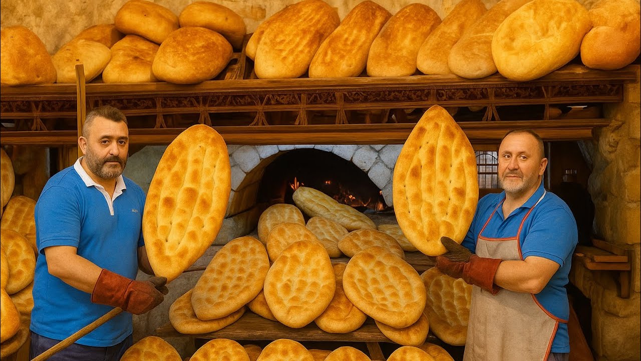 5000 Flatbread In 1 Tandoor | World famous Afghan Bread Making Process | Best Afghan Cuisine