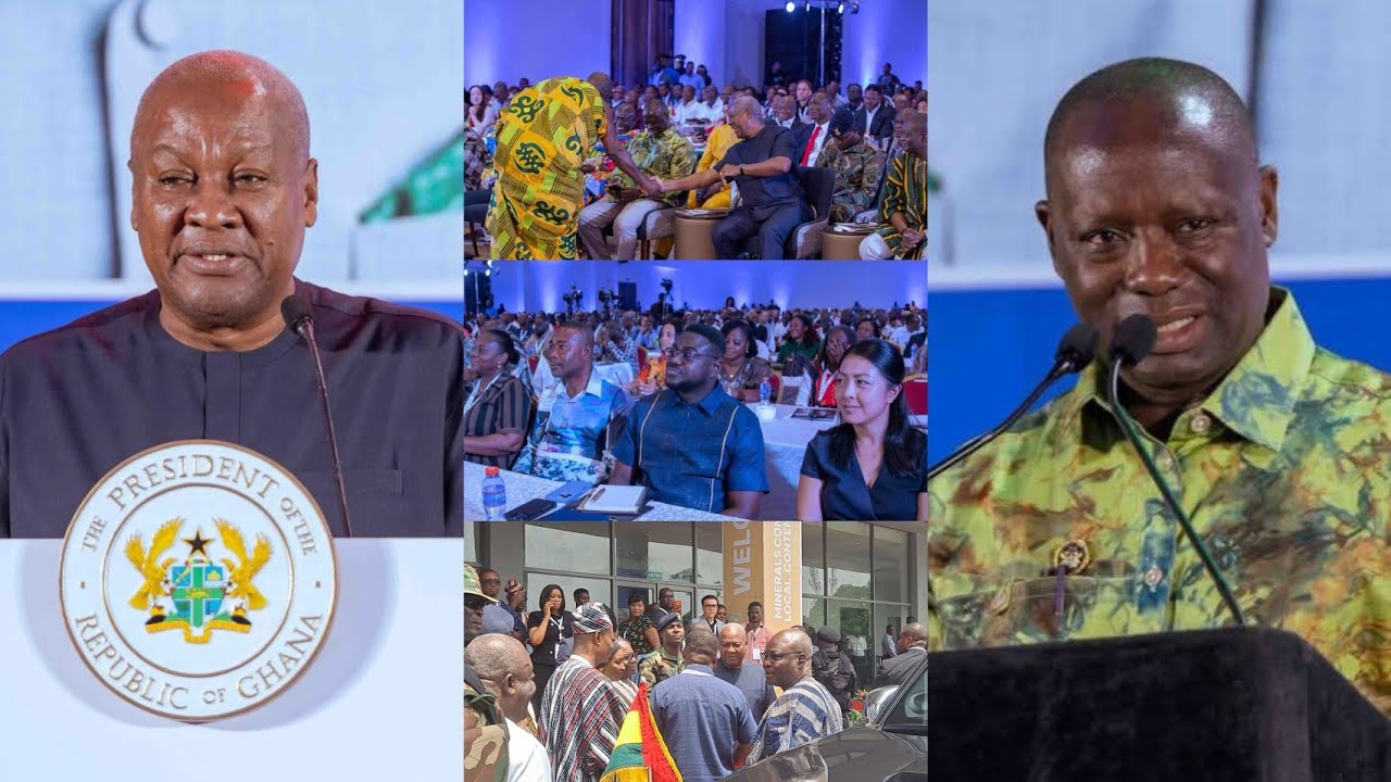 This Is How President John Mahama Arrived In Takoradi For Minerals Commisssion Local Content Summit