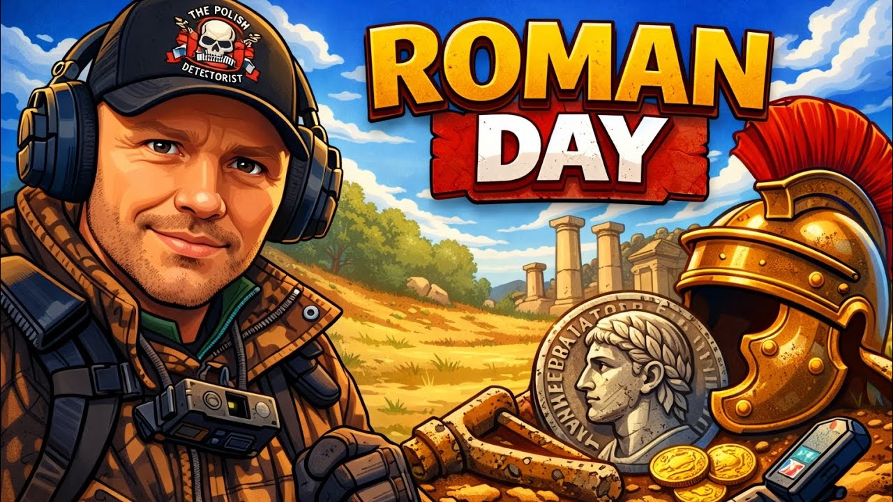 Roman Day – could this be a breakthrough find?! #metaldetecting #vlog ##foryou #history #adventure 