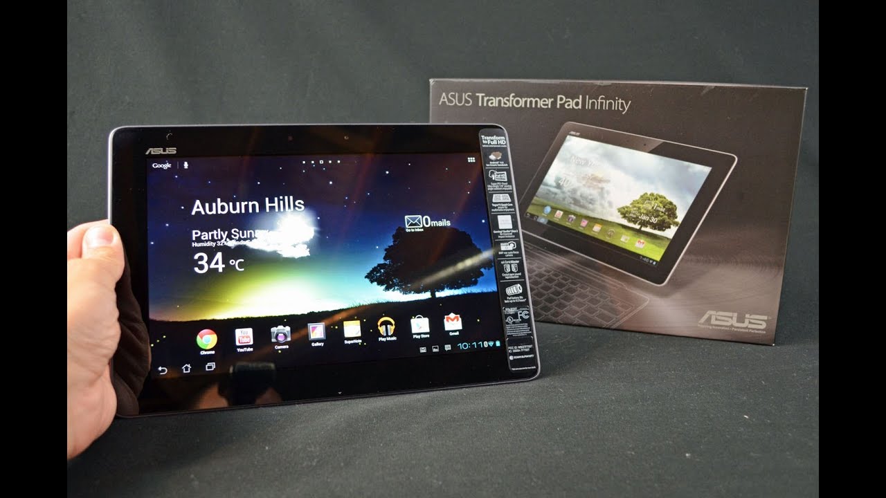 ASUS Transformer Pad Infinity Tablet: Unboxing & Review