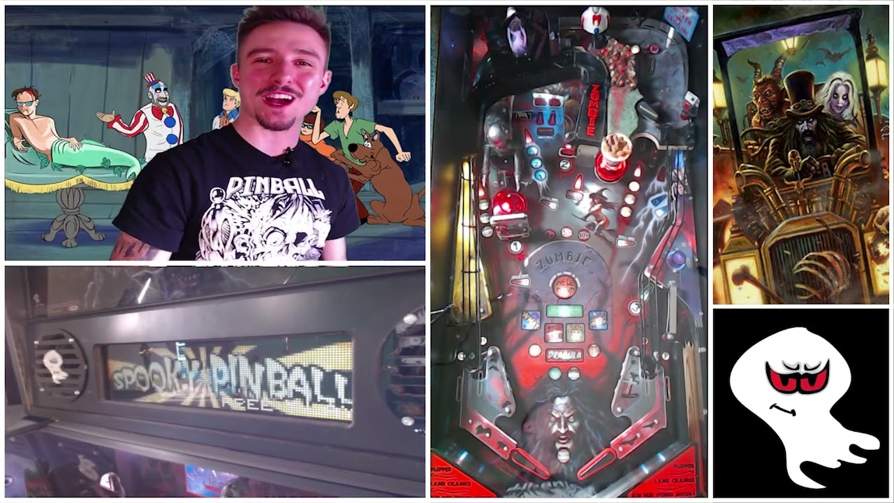 Rob Zombie's Spookshow International Spooky Pinball Twitch Stream Gameplay